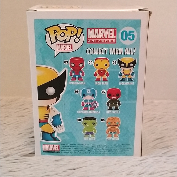 BNIB Funko Pop! Marvel Universe Wolverine Vinyl Figure - Picture 3 of 6
